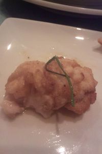 白子のアンチョビバターソテー