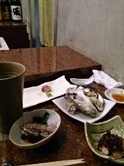 たこ　牡蠣　ほたるいか