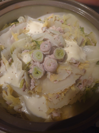 豚白菜ミルフィーユ鍋