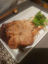 豚肉のハーブ焼き