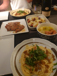 シラスアヒージョパスタ シラスアヒージョパスタ