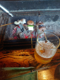 焼きとビール