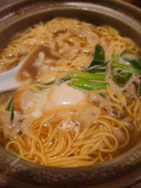 鍋焼きラーメン