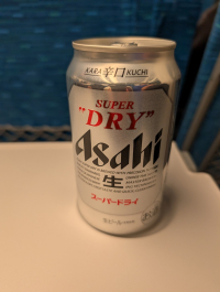 拓哉ライブ帰りビール